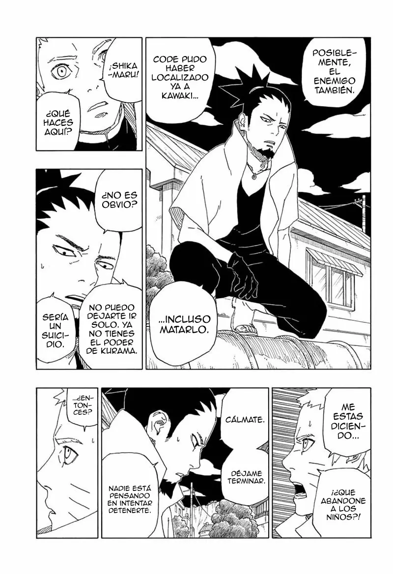 Boruto capítulo 64, página 16