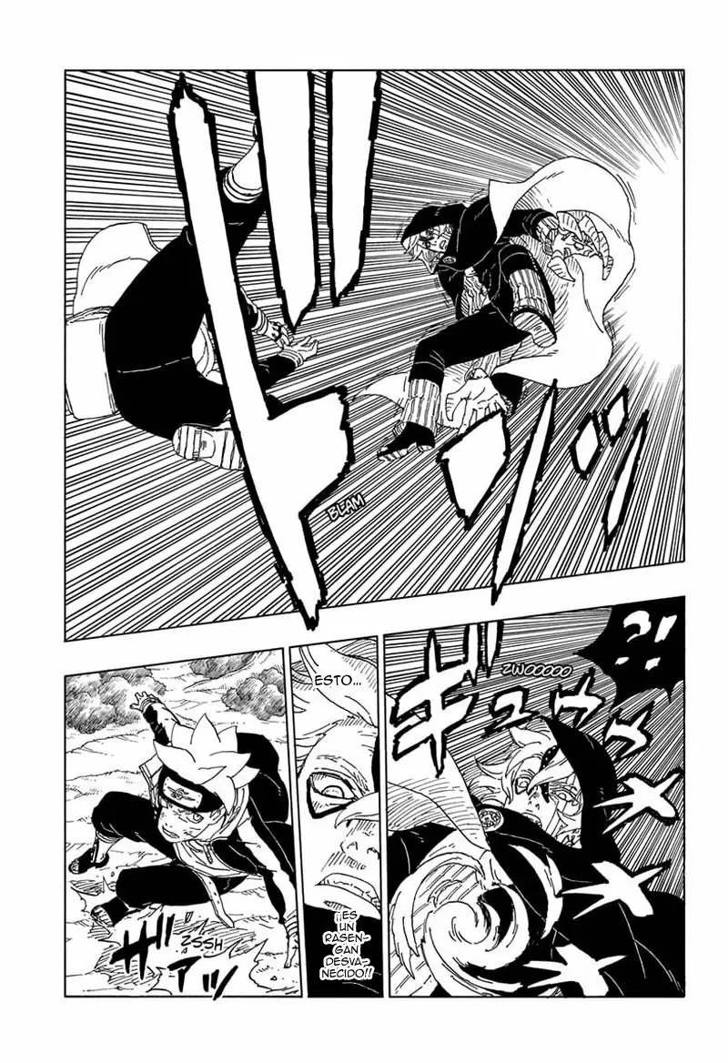Boruto capítulo 64, página 38