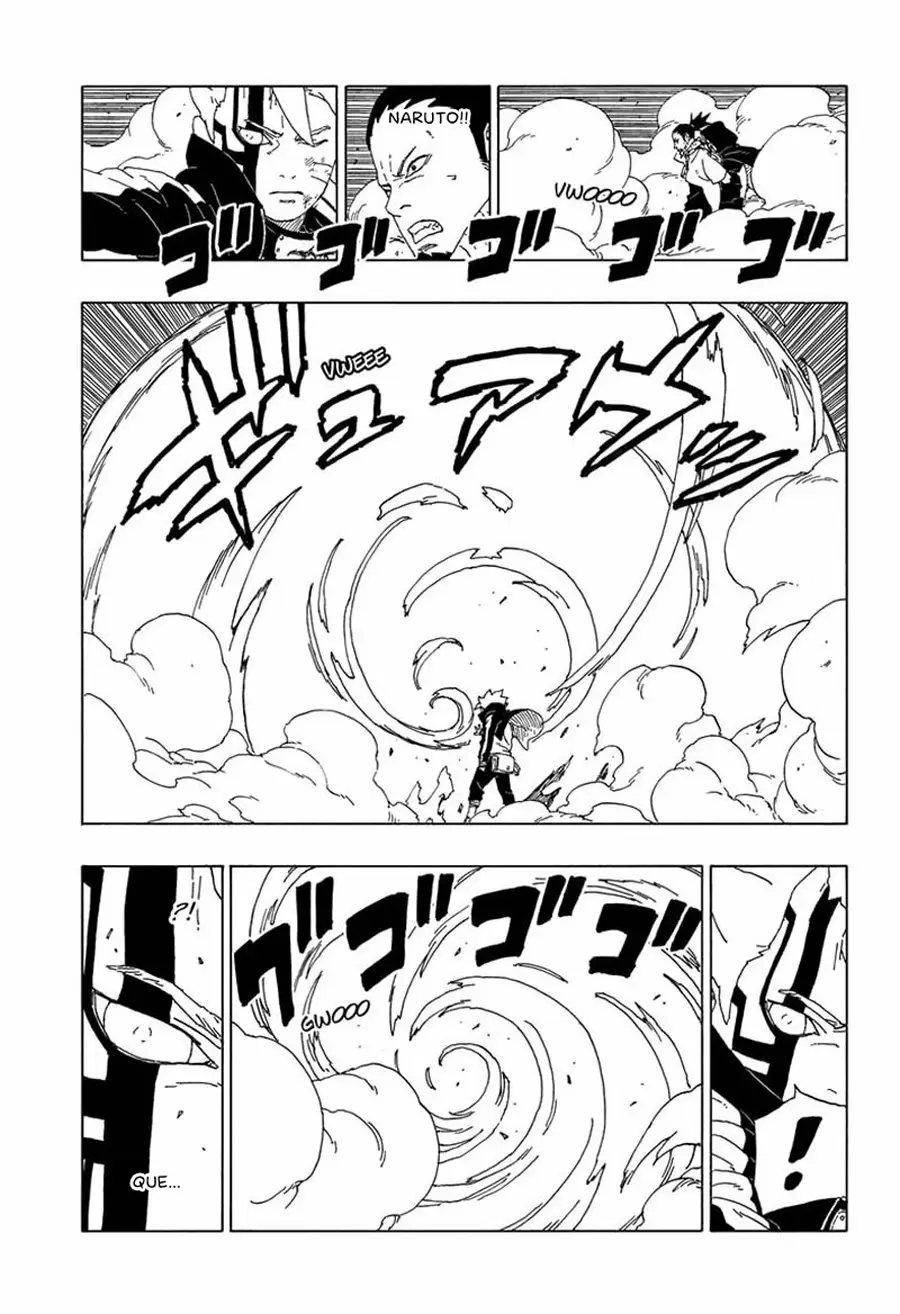 Boruto capítulo 65, página 38