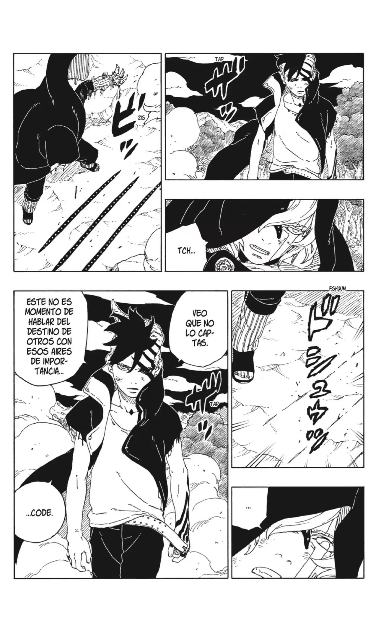Boruto capítulo 67, página 8
