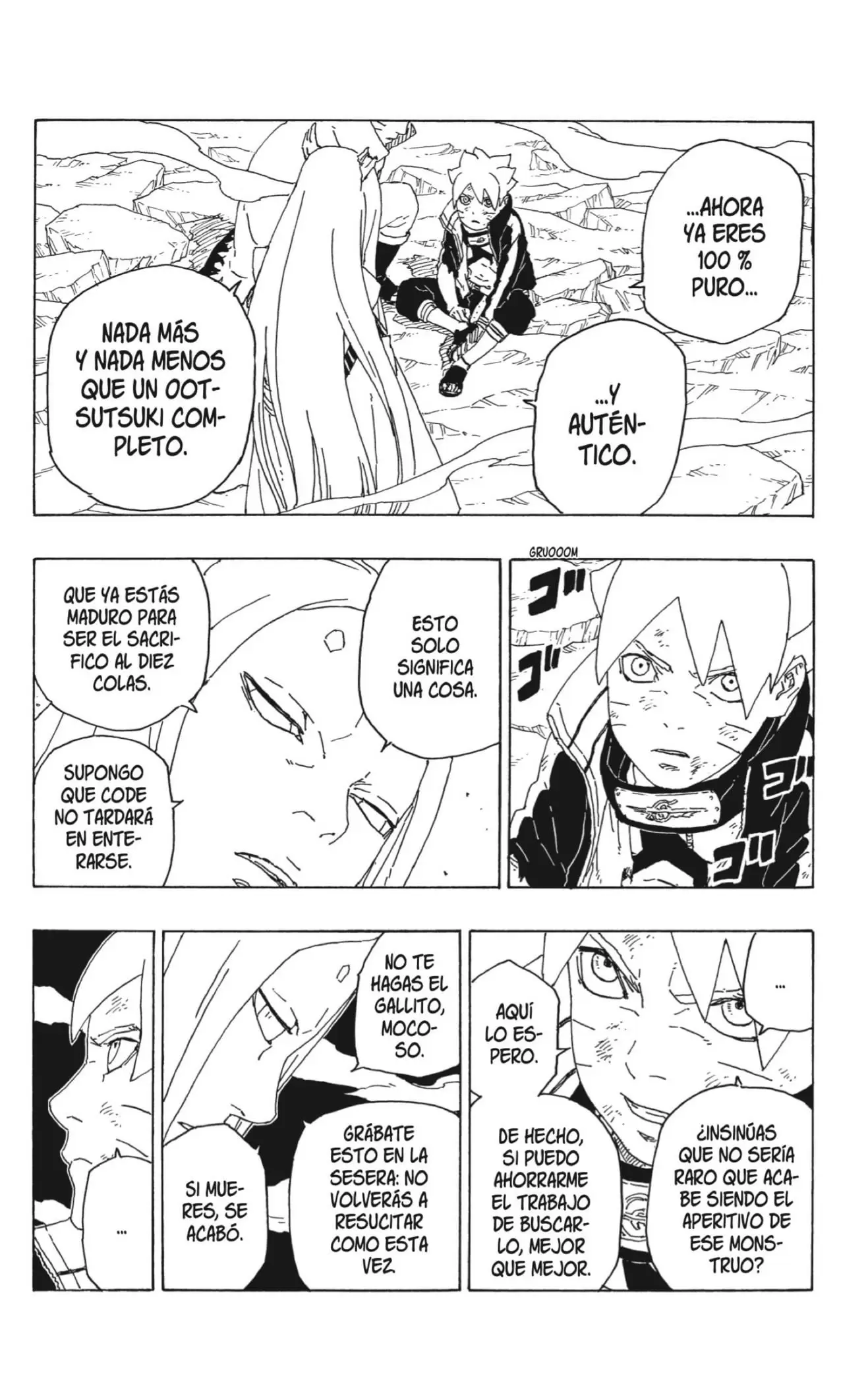 Boruto capítulo 67, página 38