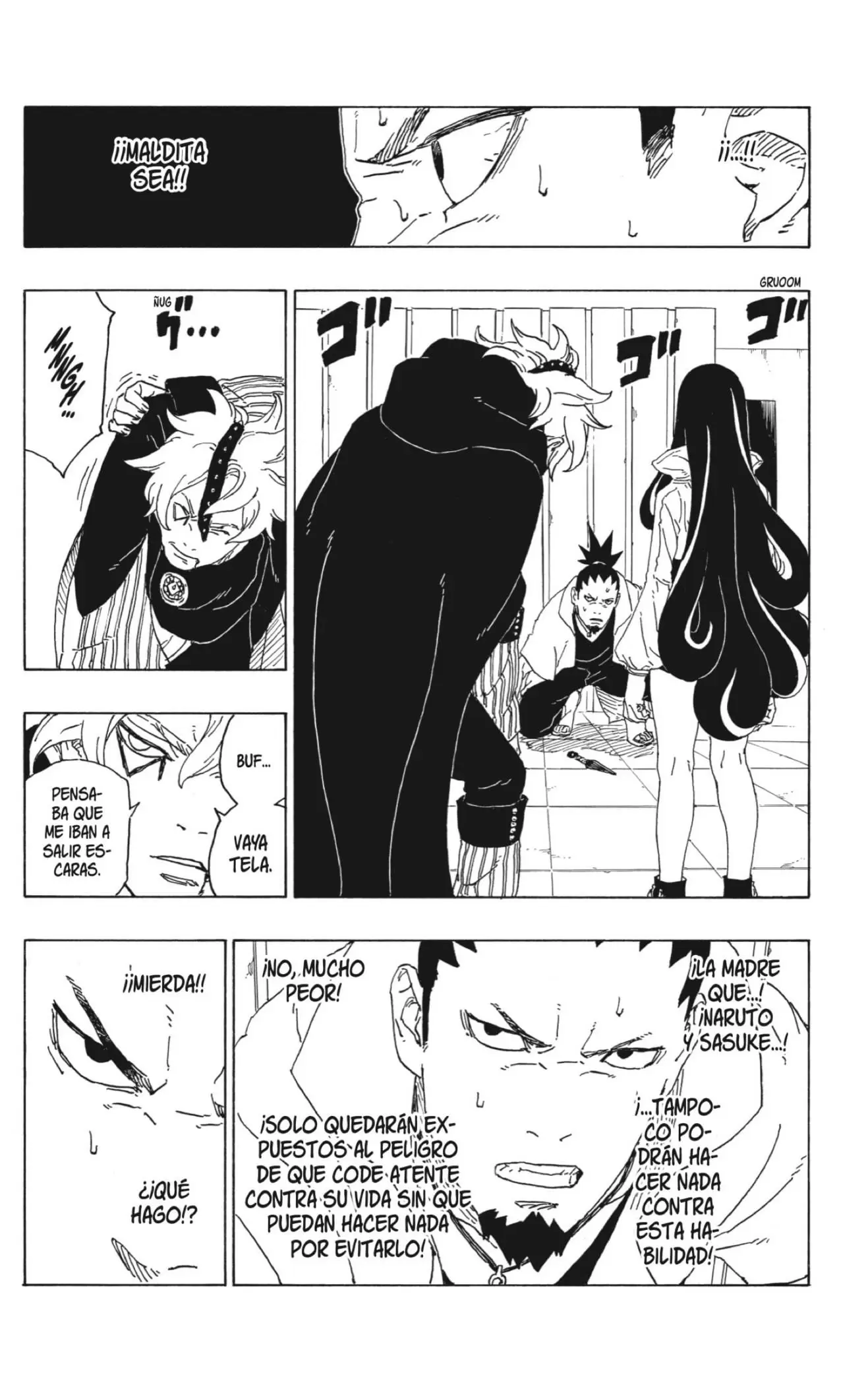 Boruto capítulo 69, página 34