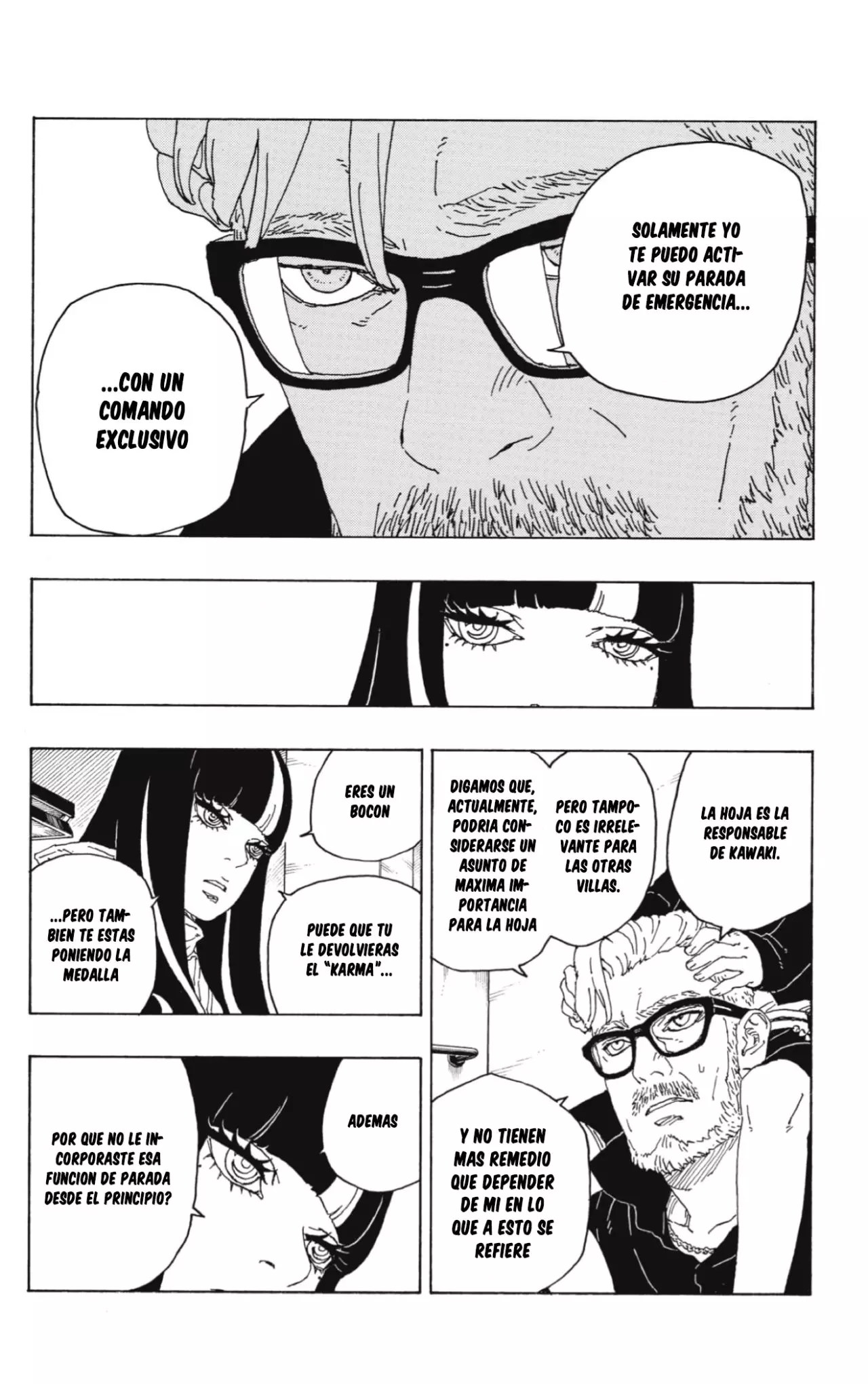 Boruto capítulo 71, página 37