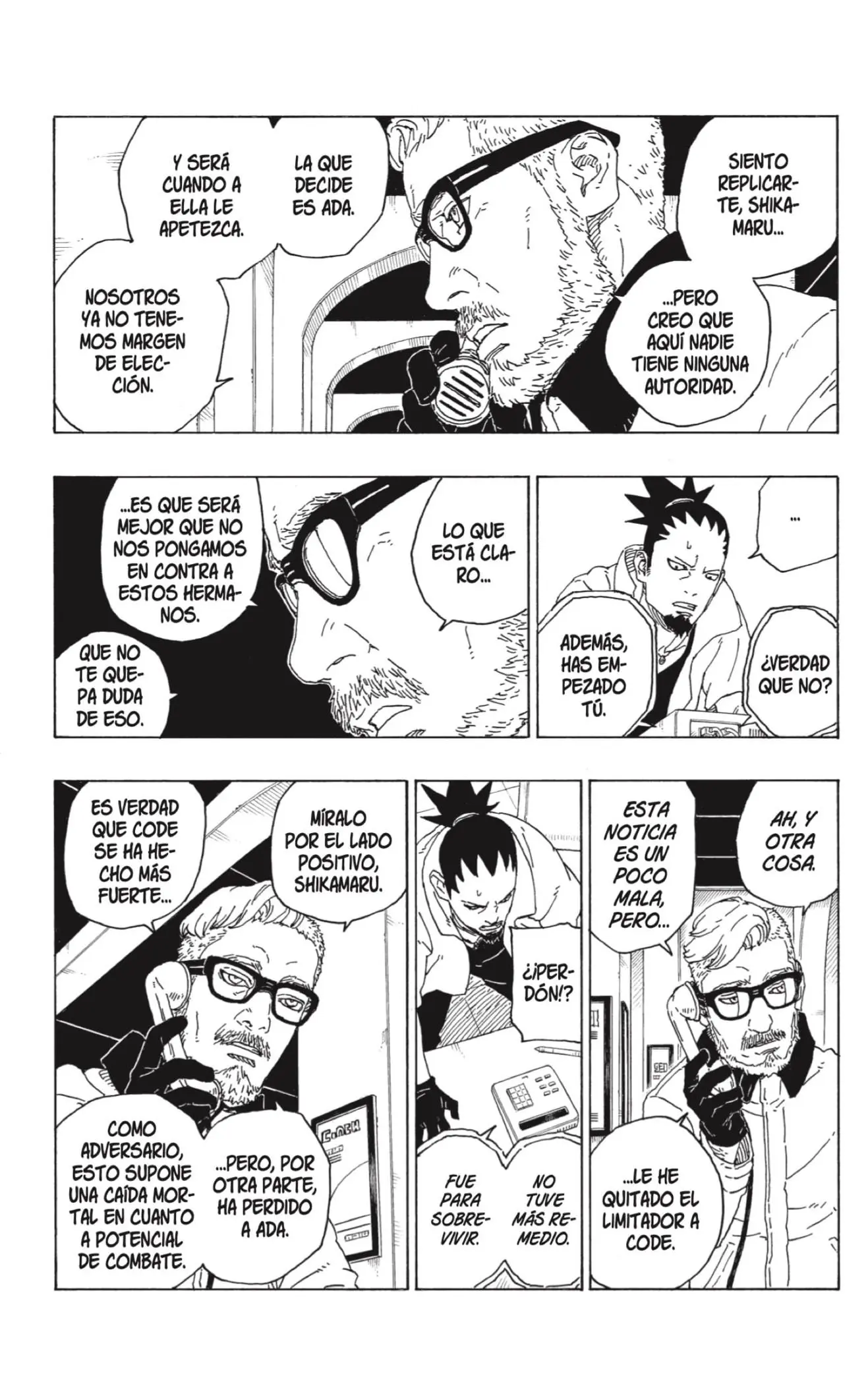 Boruto capítulo 72, página 3