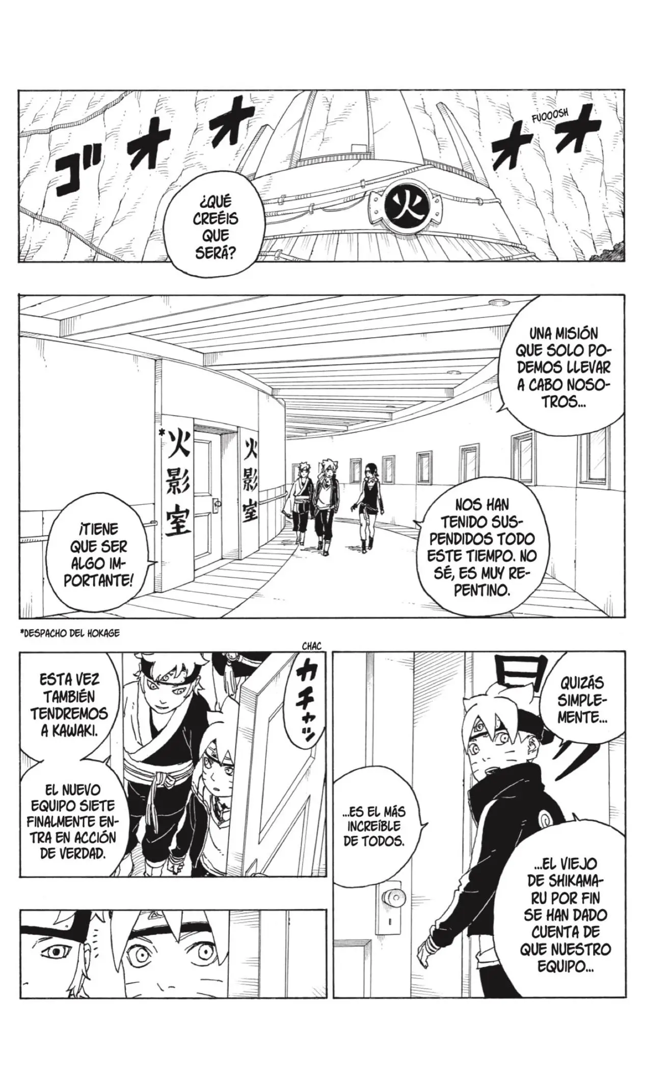 Boruto capítulo 73, página 2