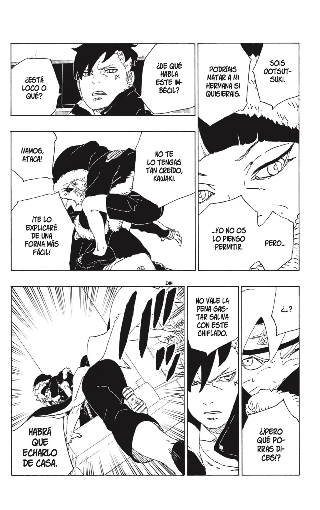 Boruto capítulo 74, página 28