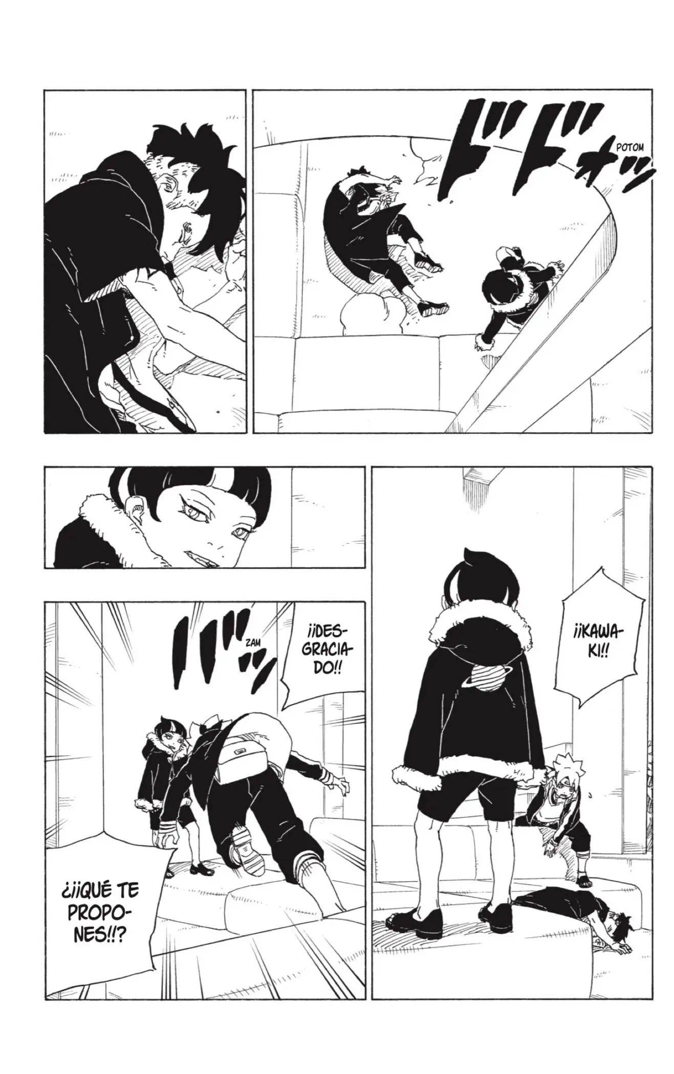 Boruto capítulo 74, página 33