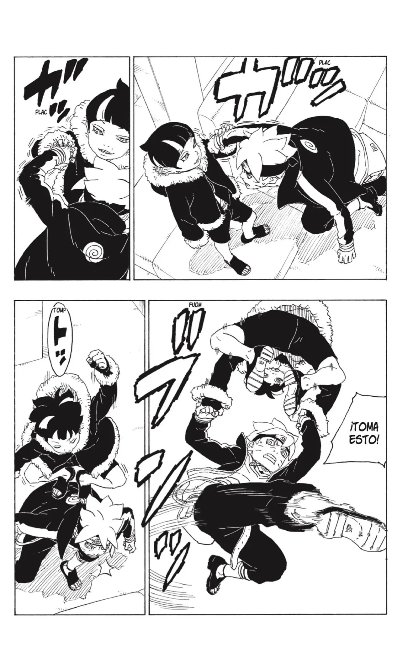 Boruto capítulo 74, página 34