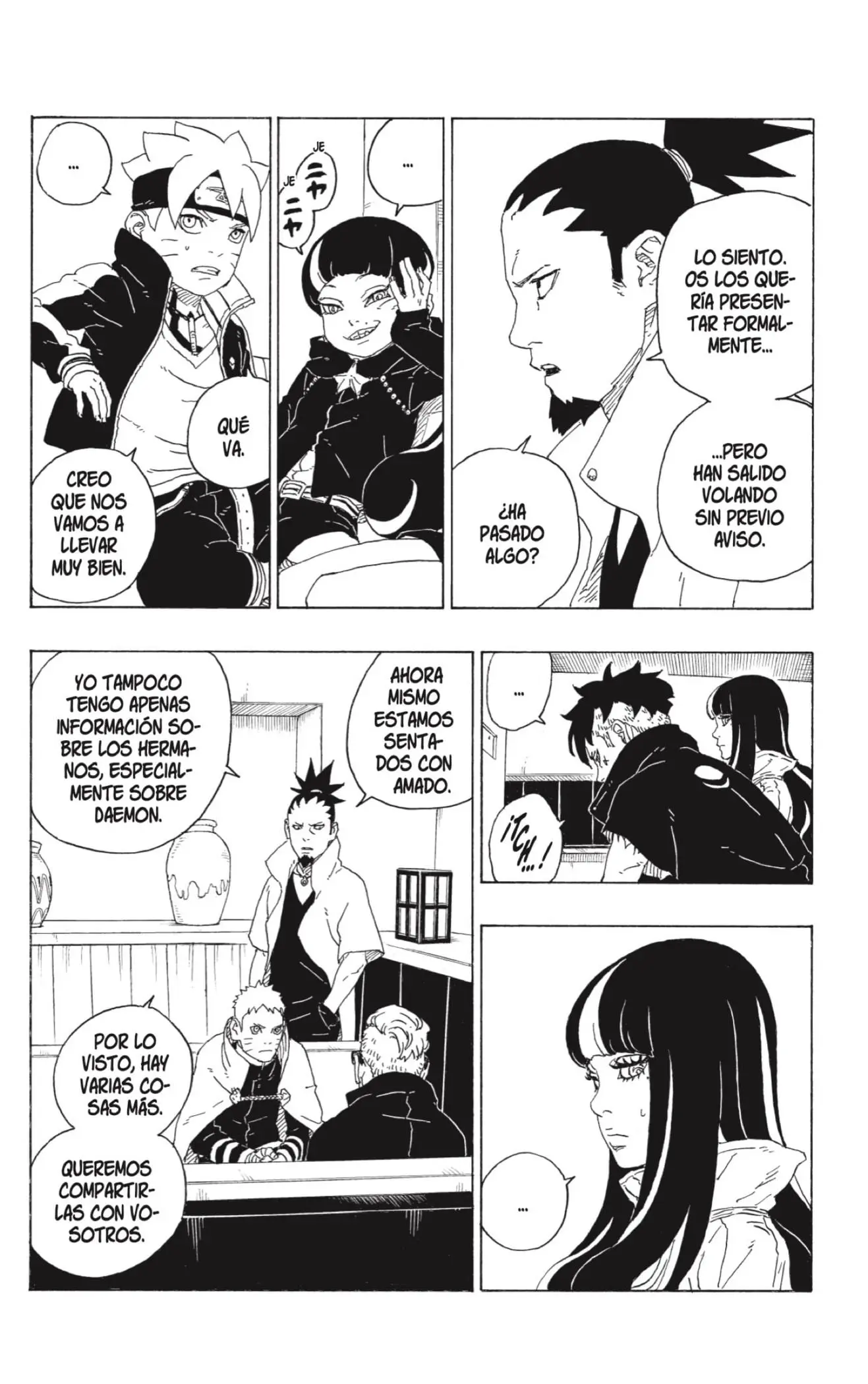 Boruto capítulo 74, página 40