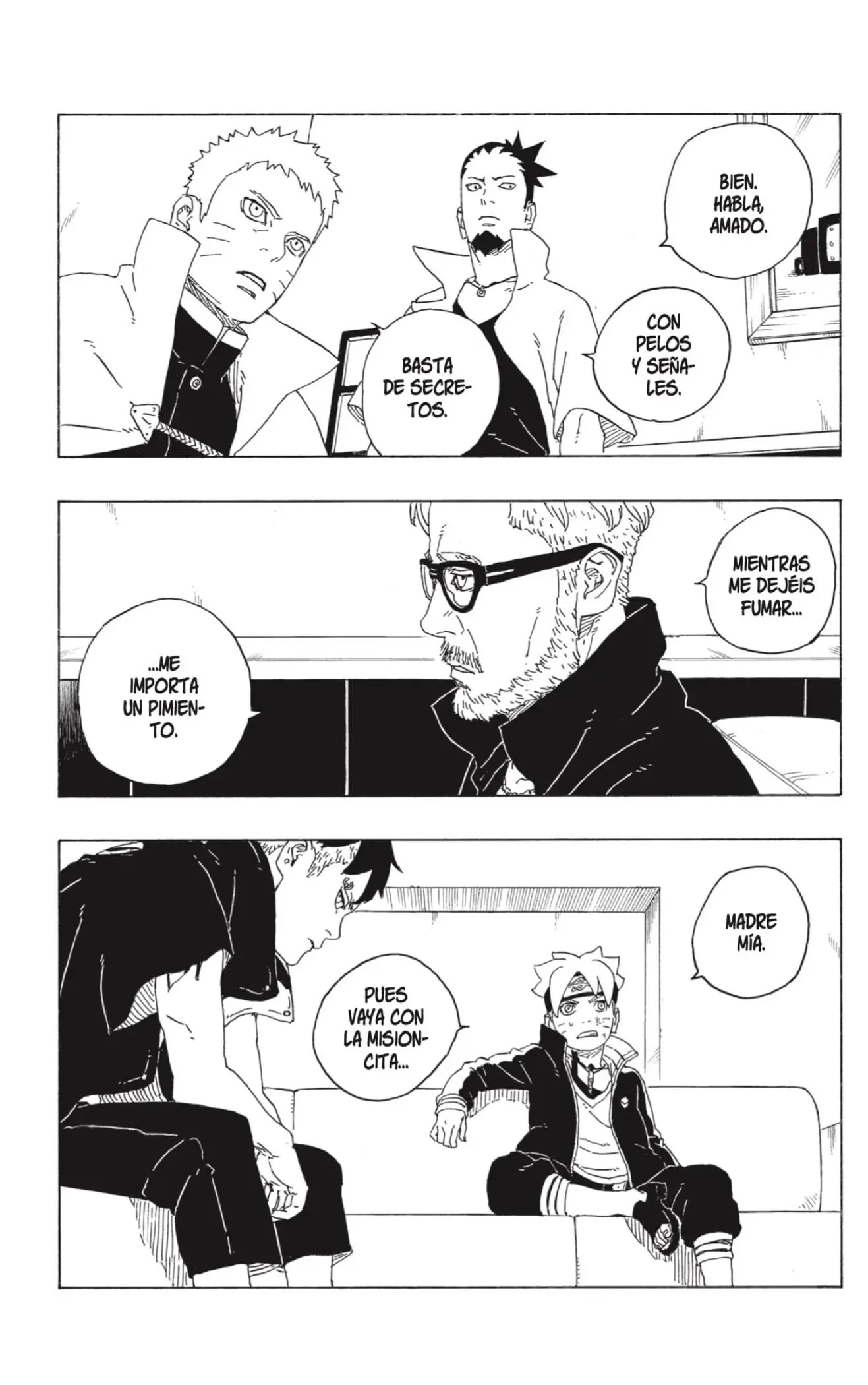 Boruto capítulo 74, página 41