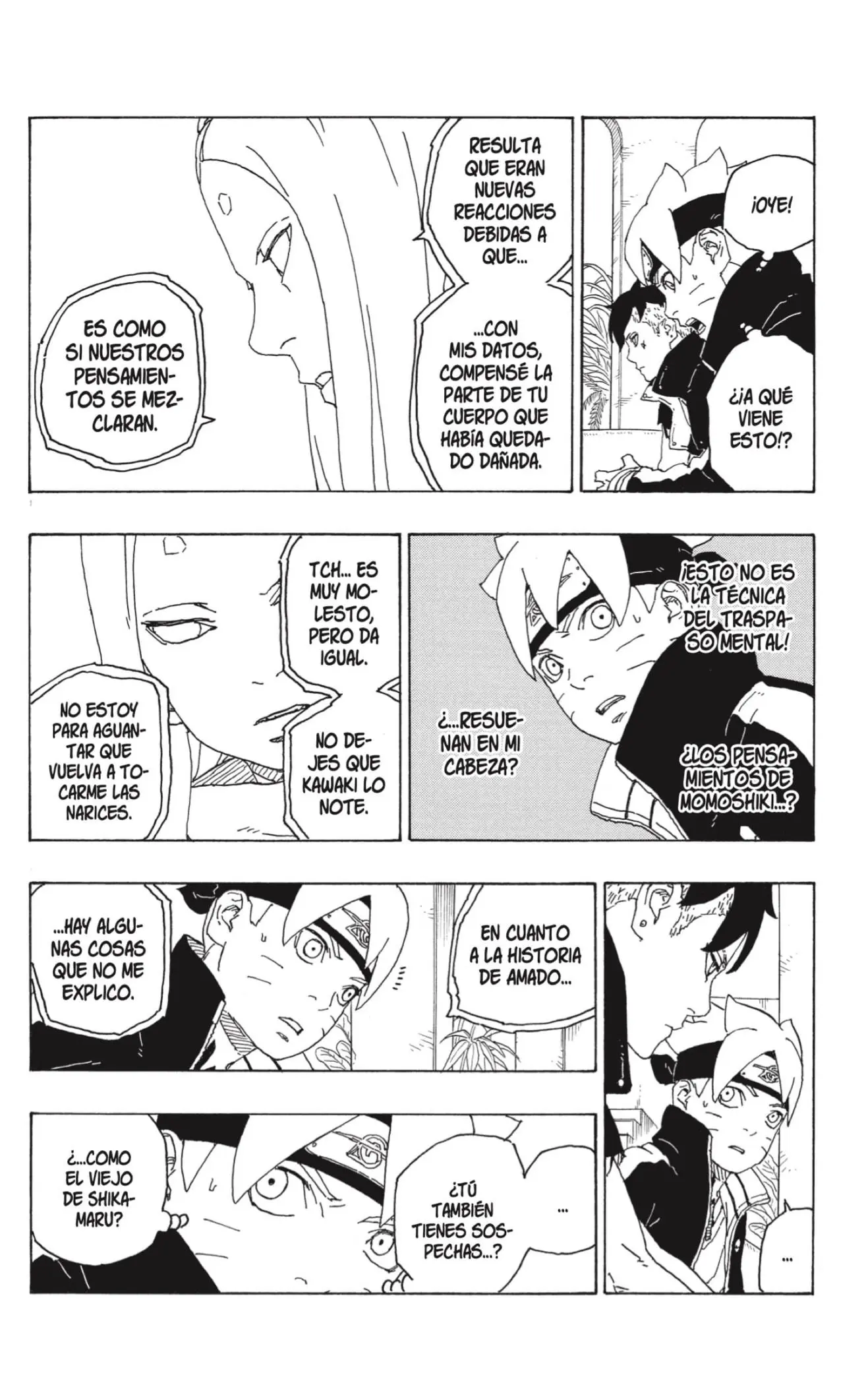 Boruto capítulo 75, página 34