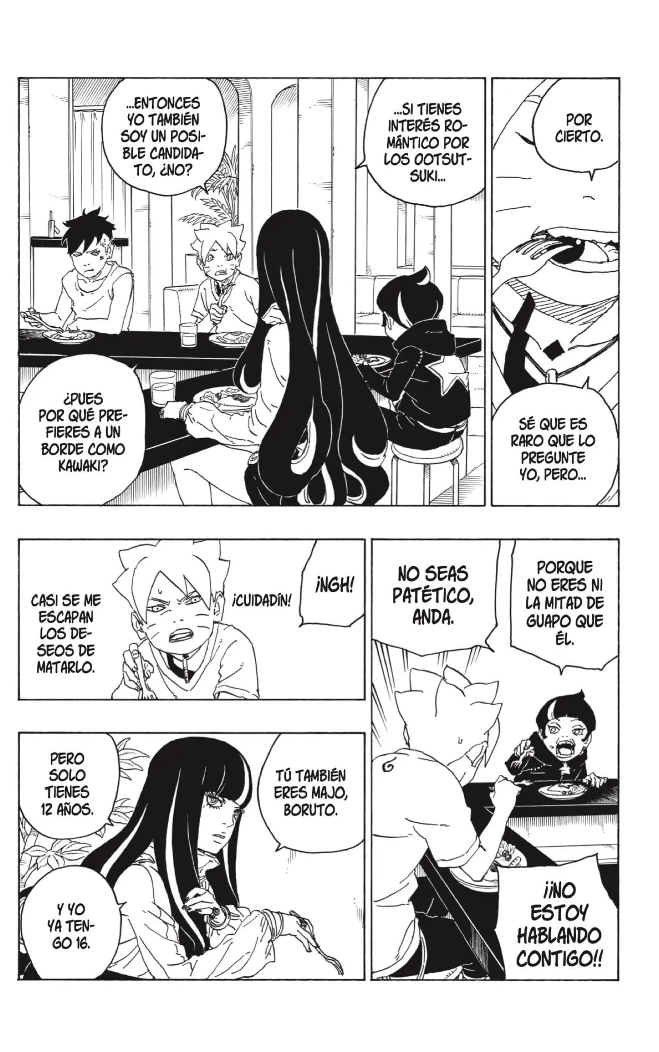 Boruto capítulo 76, página 14