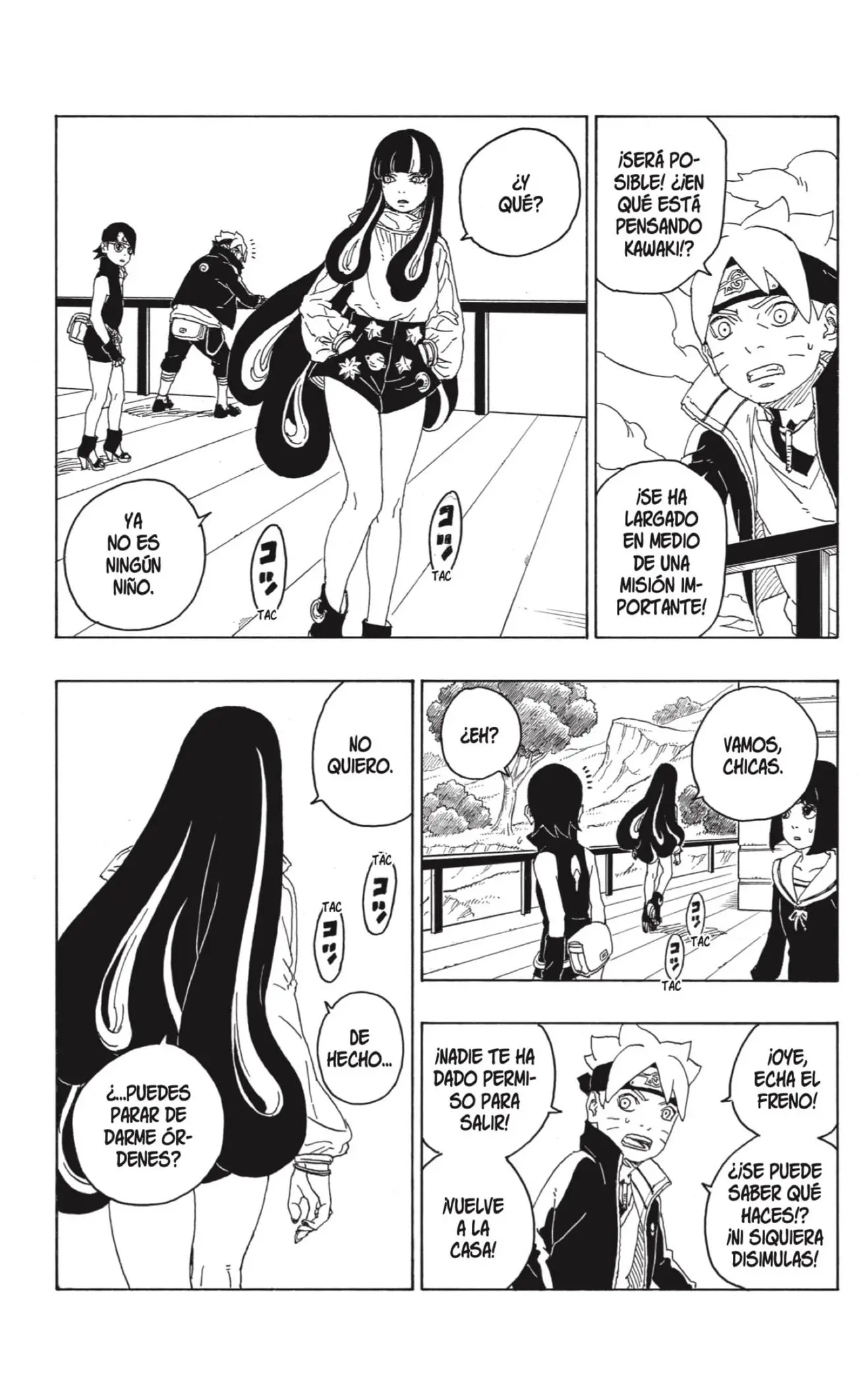 Boruto capítulo 77, página 11