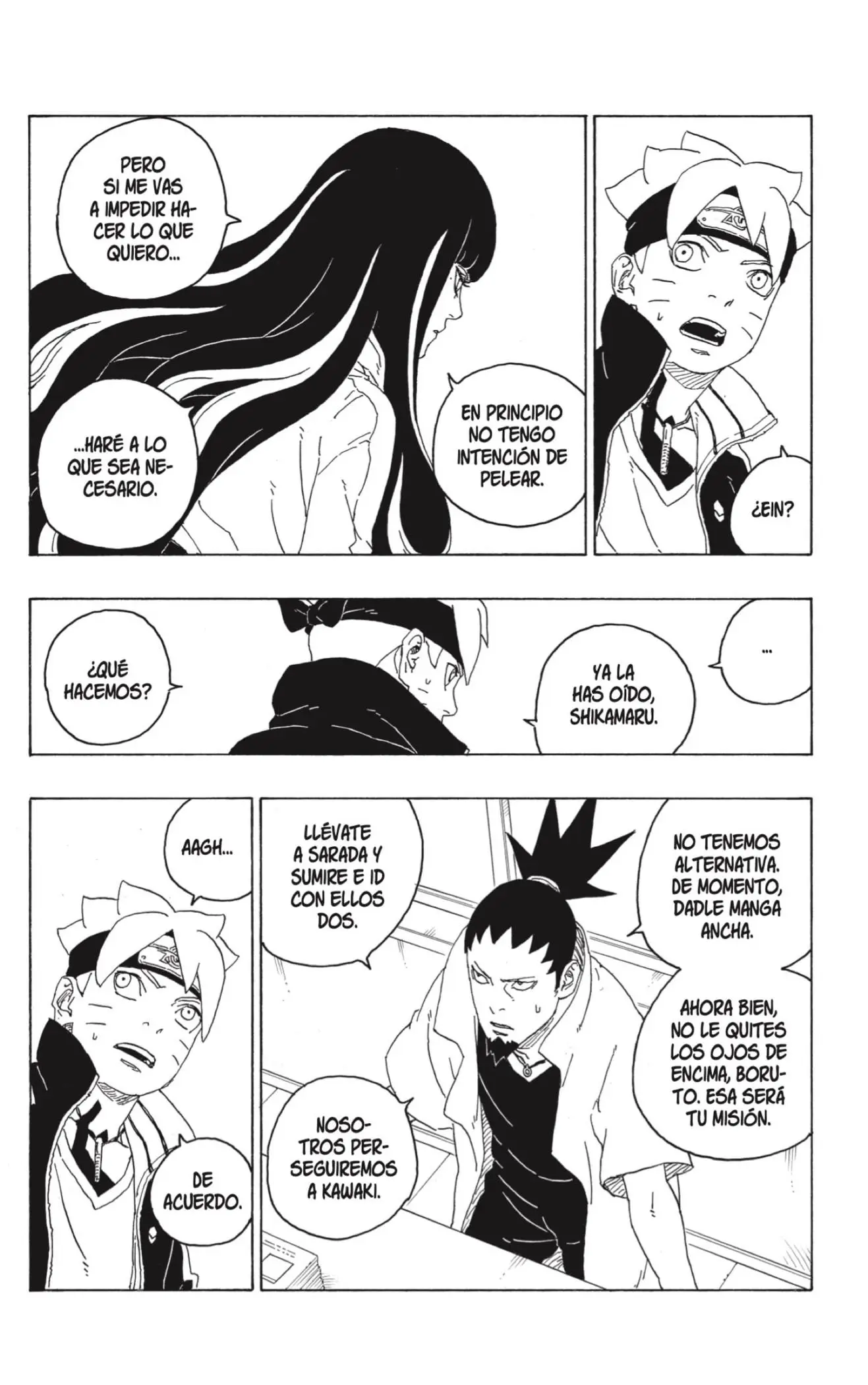Boruto capítulo 77, página 12