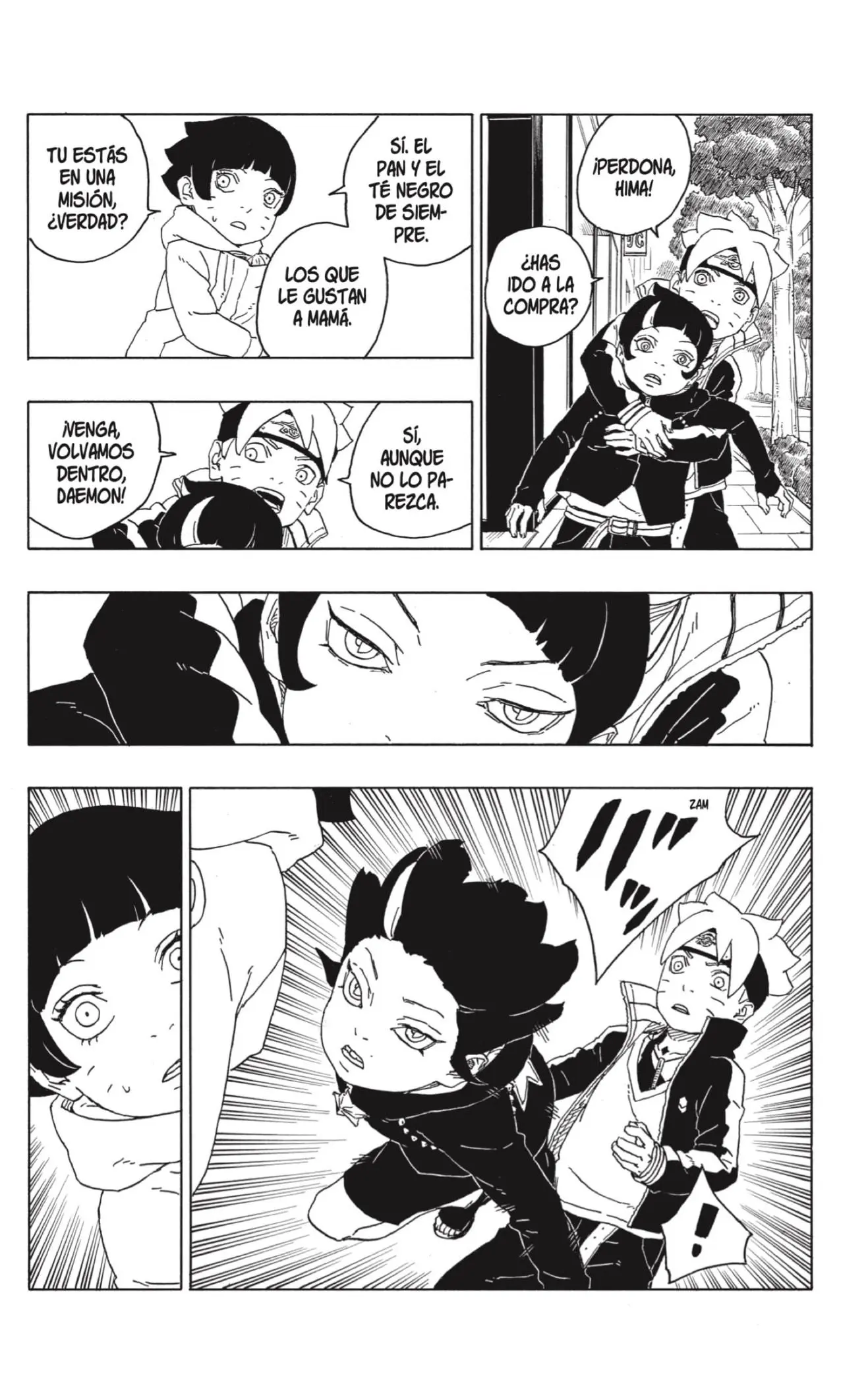 Boruto capítulo 77, página 22