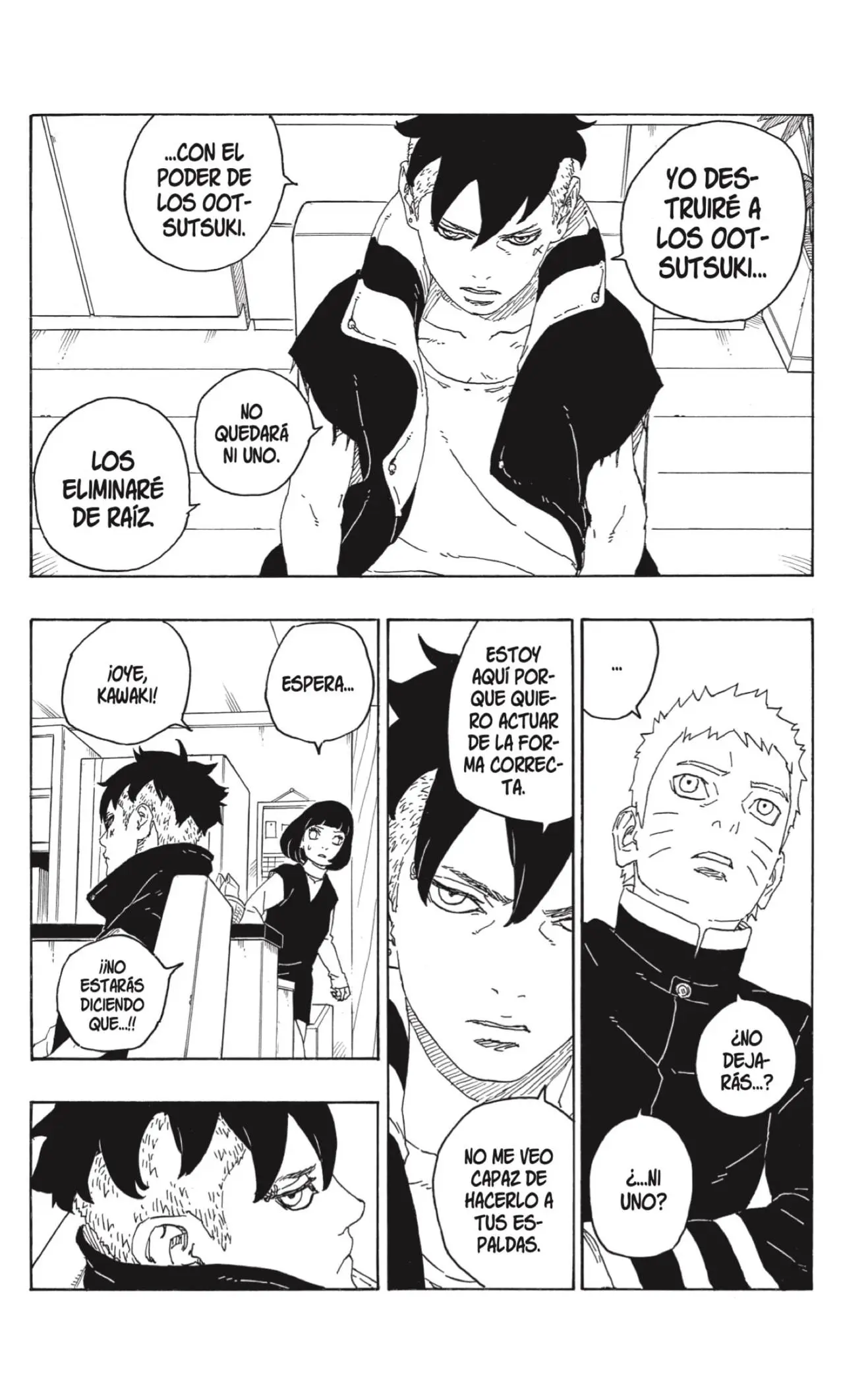 Boruto capítulo 77, página 34