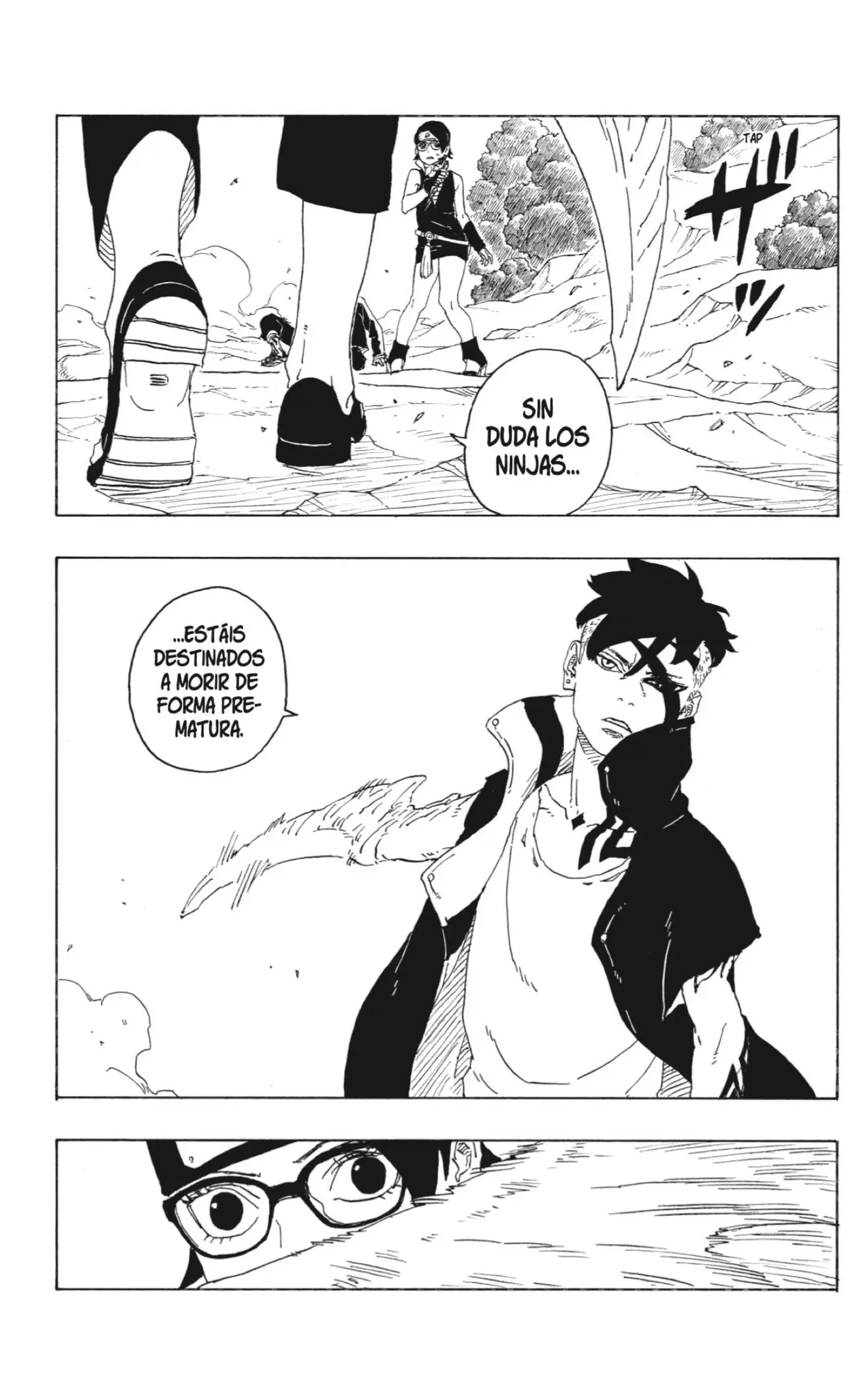 Boruto capítulo 78, página 28