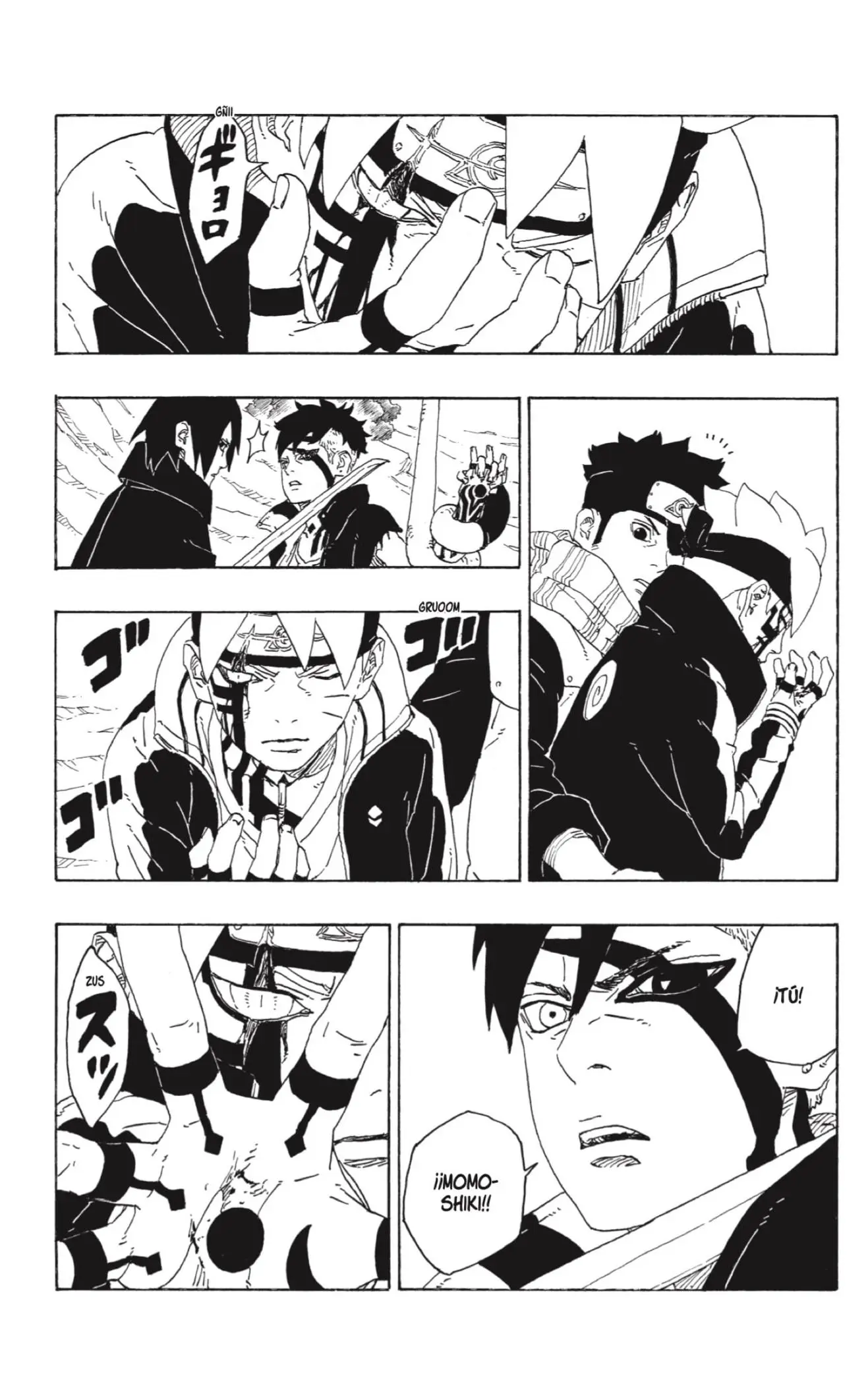 Boruto capítulo 78, página 36