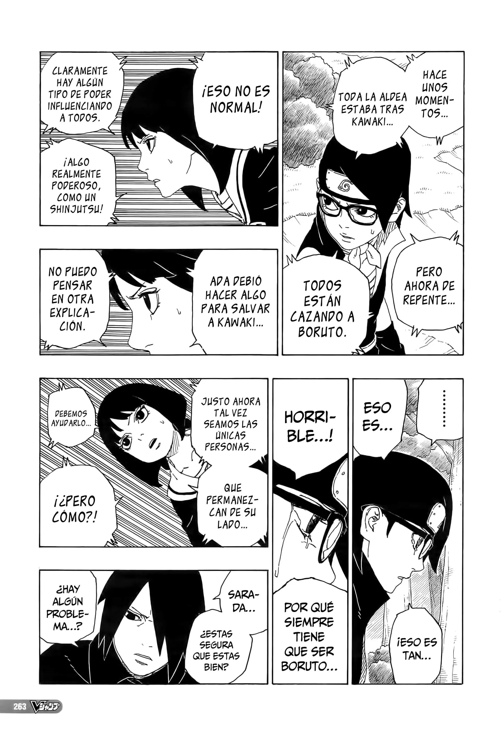 Boruto capítulo 80, página 18