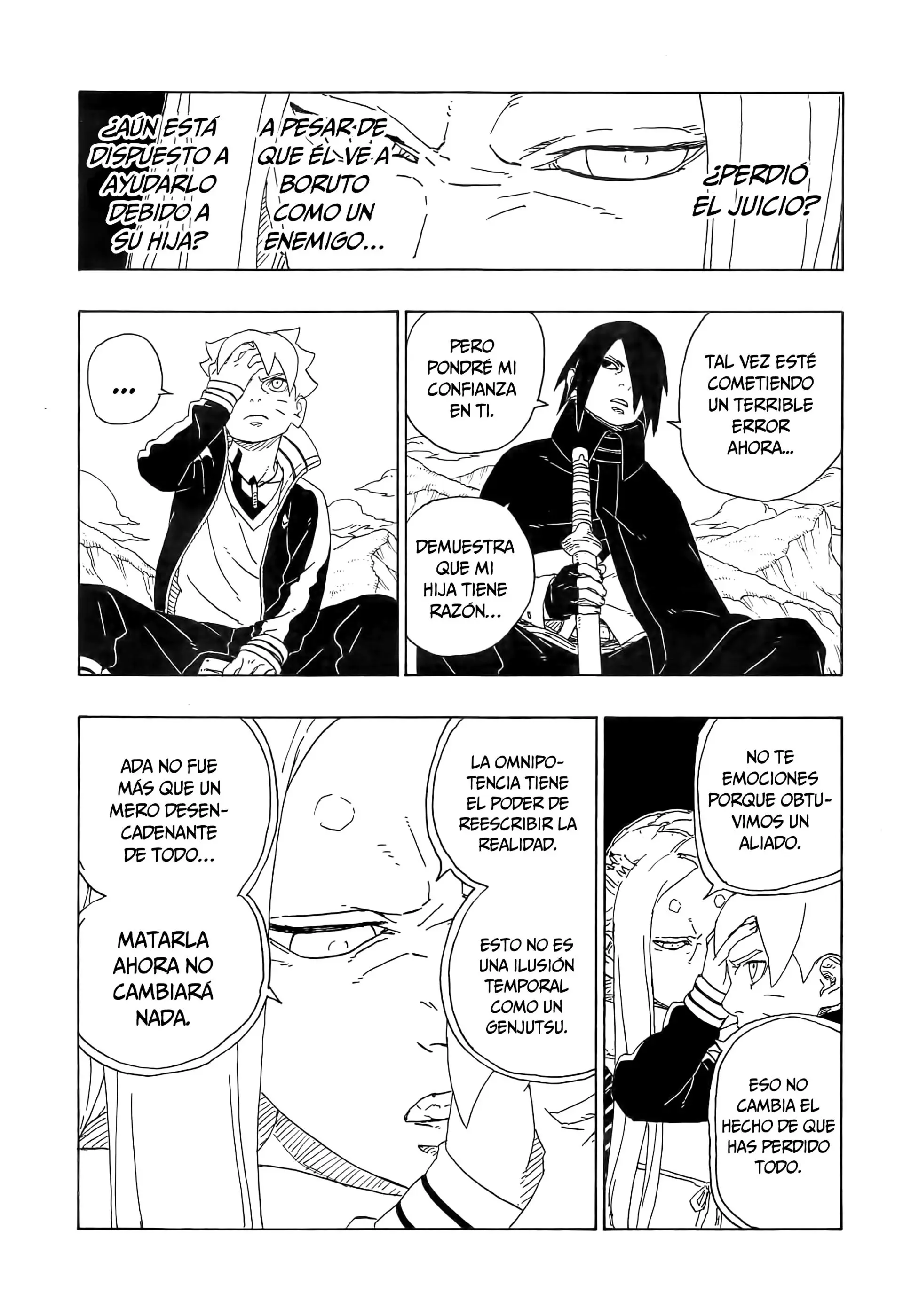 Boruto capítulo 80, página 28