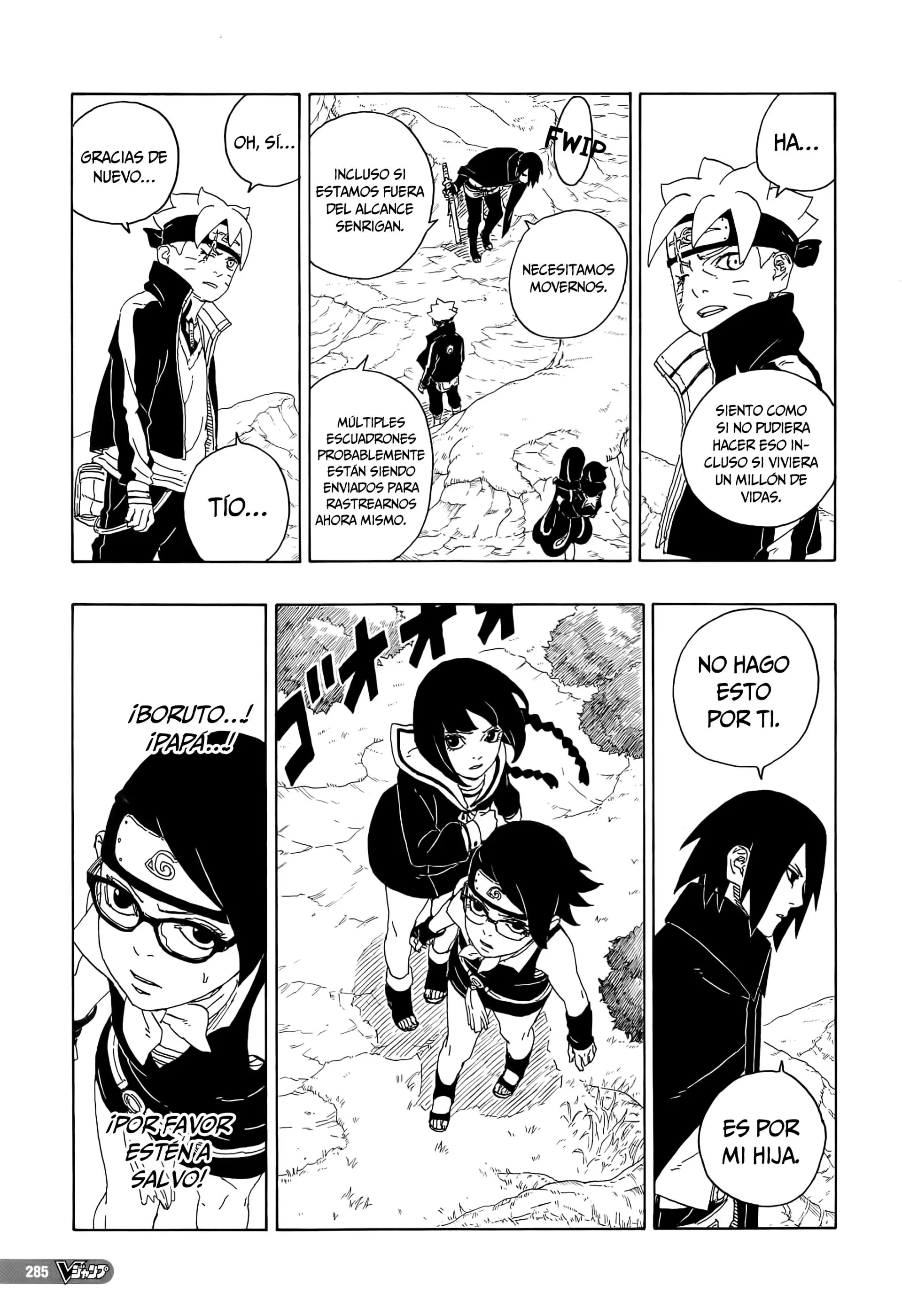 Boruto capítulo 80, página 40