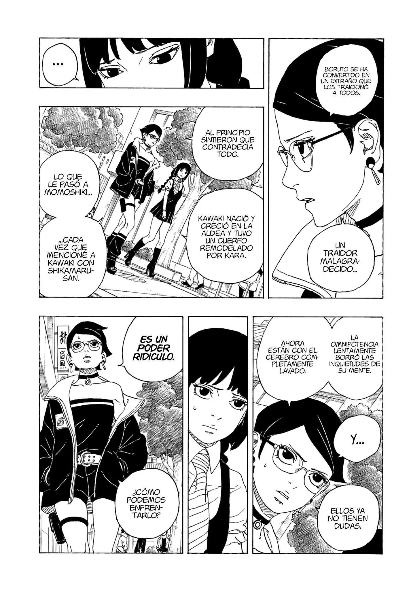 Boruto capítulo 81, página 11
