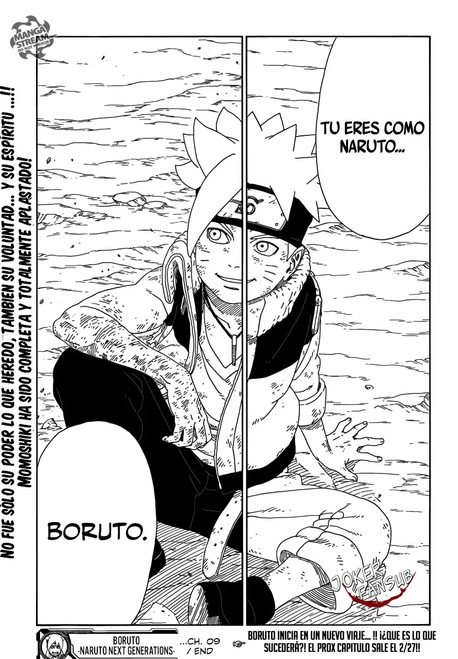 Boruto capítulo 9, página 45