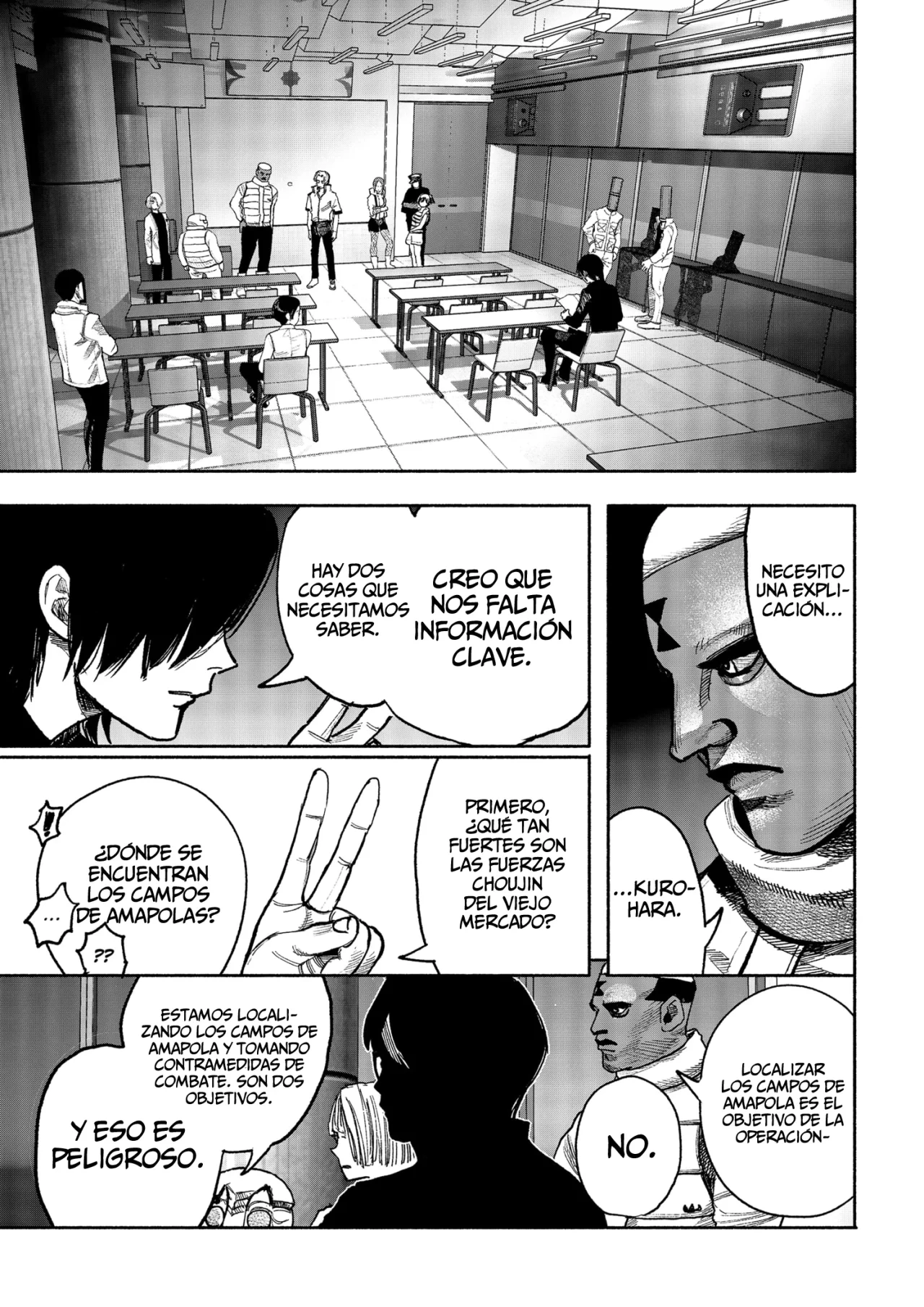 Choujin X capítulo 39, página 5