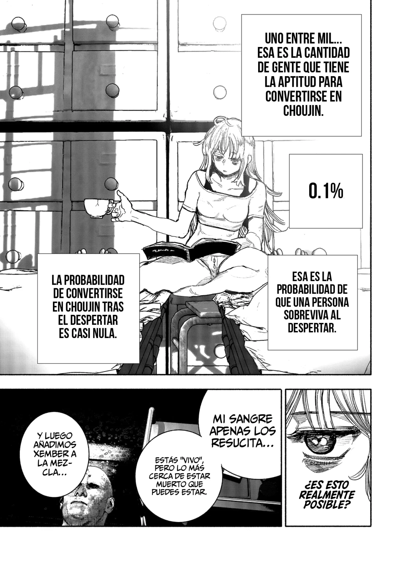 Choujin X capítulo 40, página 24