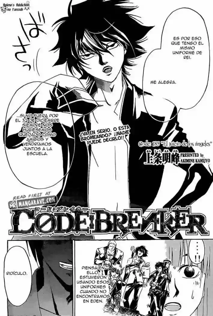 Code:Breaker capítulo 185, página 2