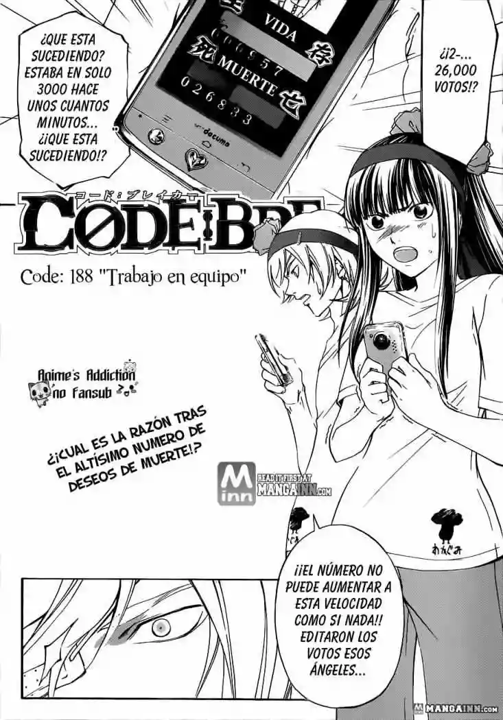 Code:Breaker capítulo 188, página 1