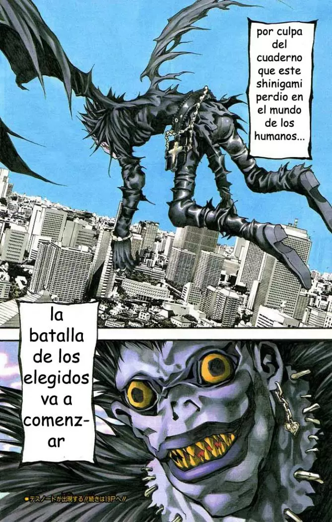 Death Note capítulo 1, página 7