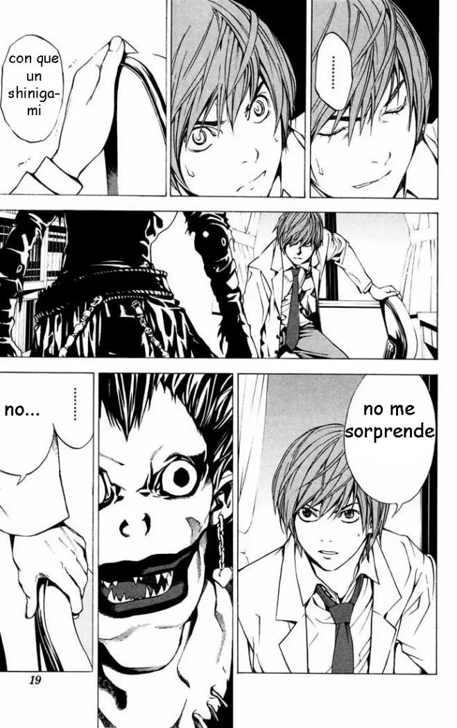 Death Note capítulo 1, página 16