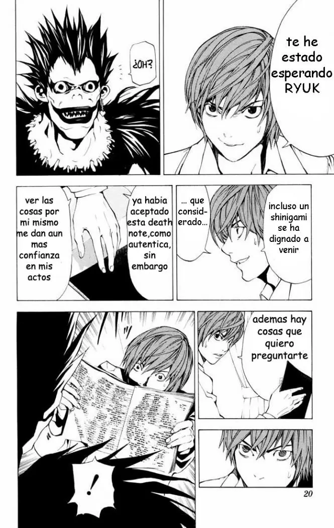 Death Note capítulo 1, página 17