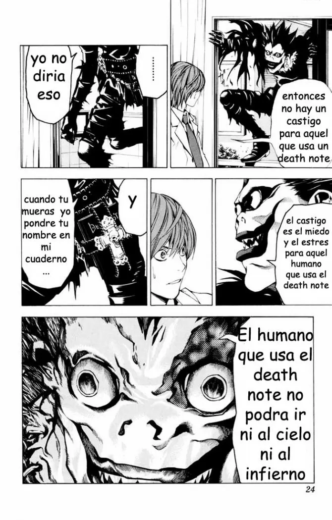 Death Note capítulo 1, página 21