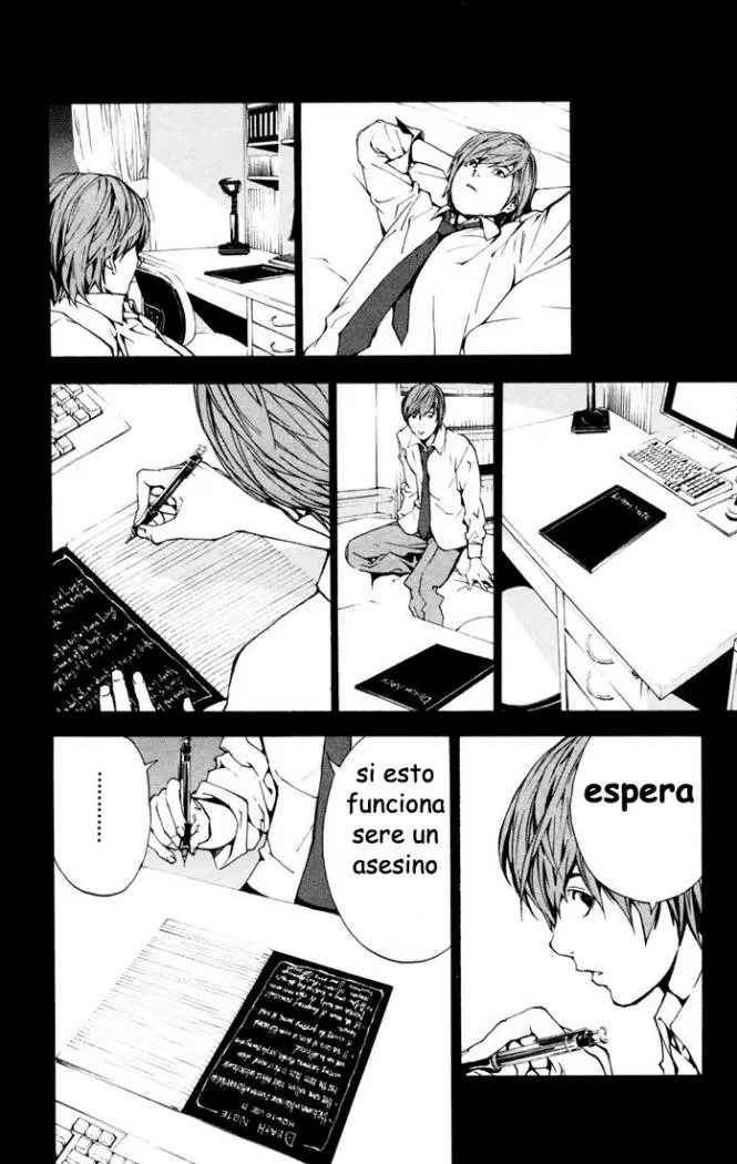 Death Note capítulo 1, página 27