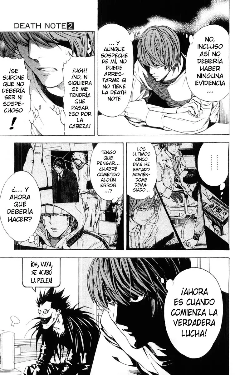 Death Note capítulo 10, página 22