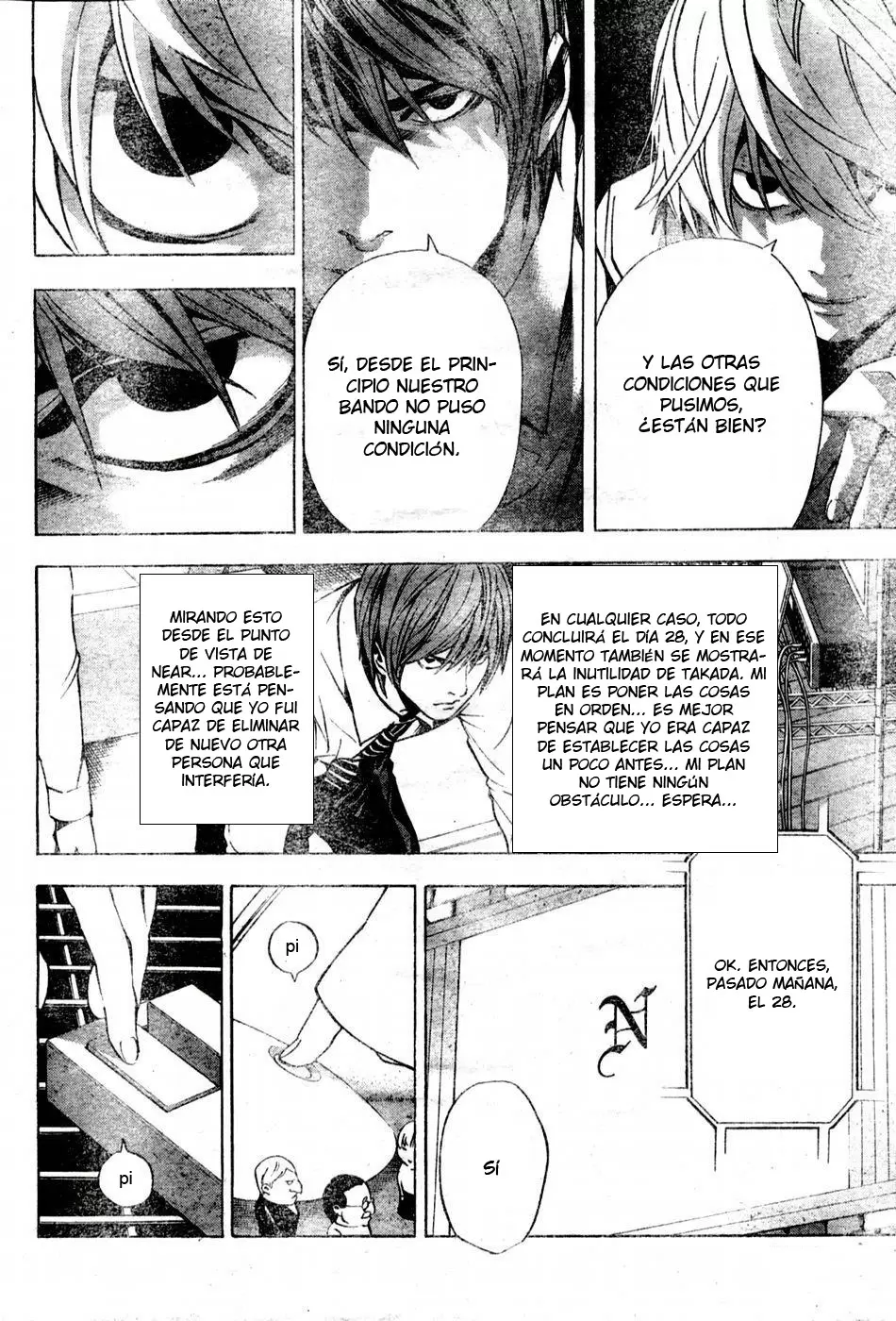 Death Note capítulo 100, página 8