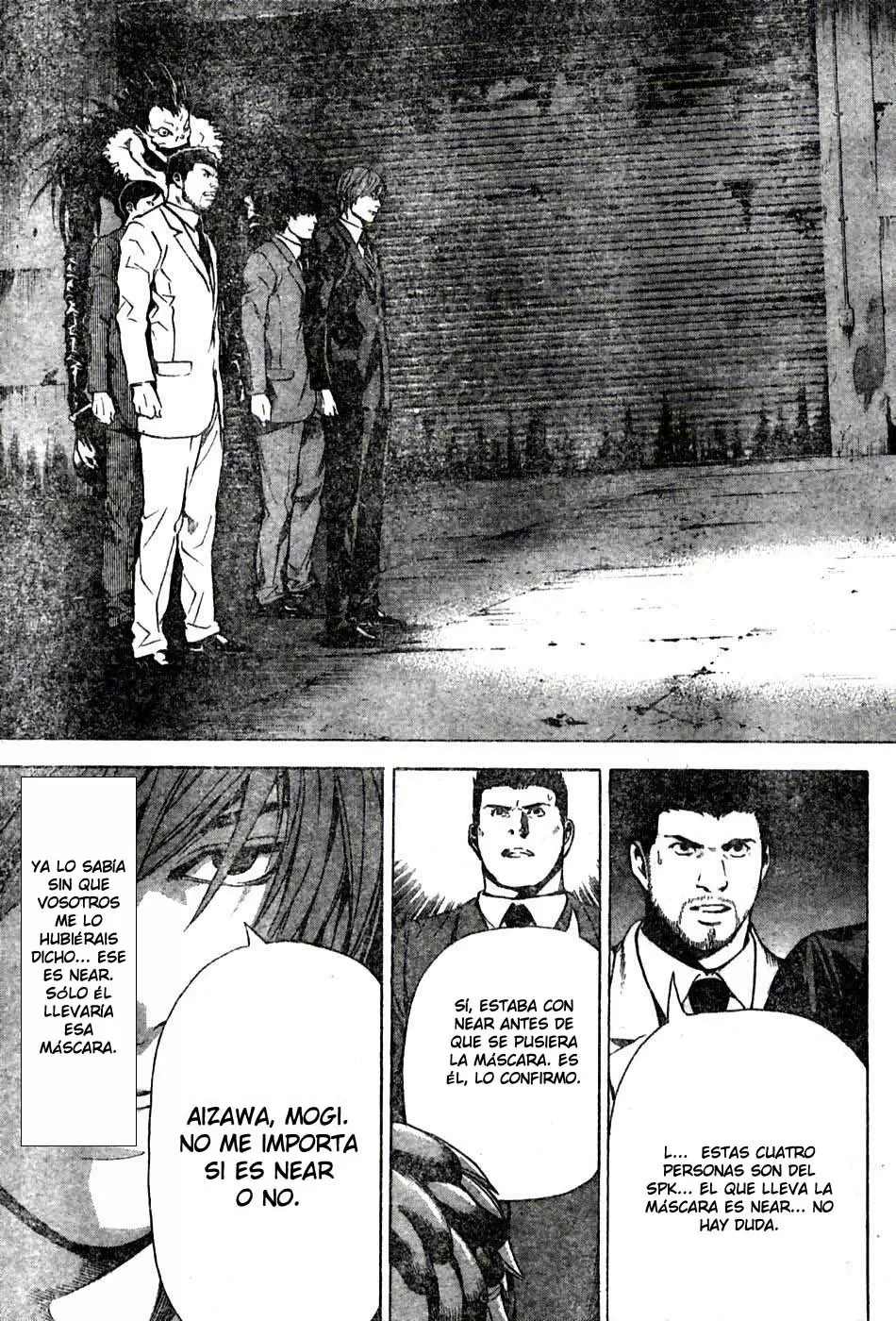 Death Note capítulo 101, página 3
