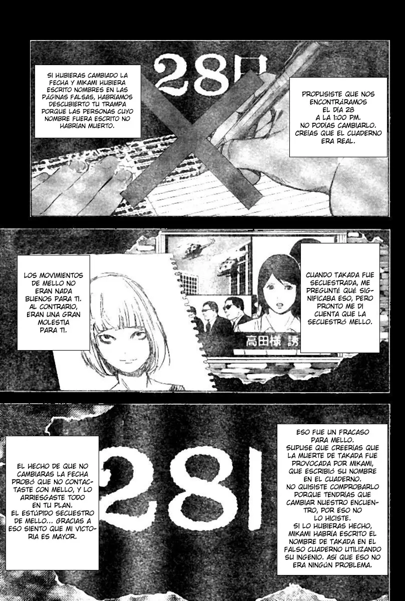 Death Note capítulo 102, página 12