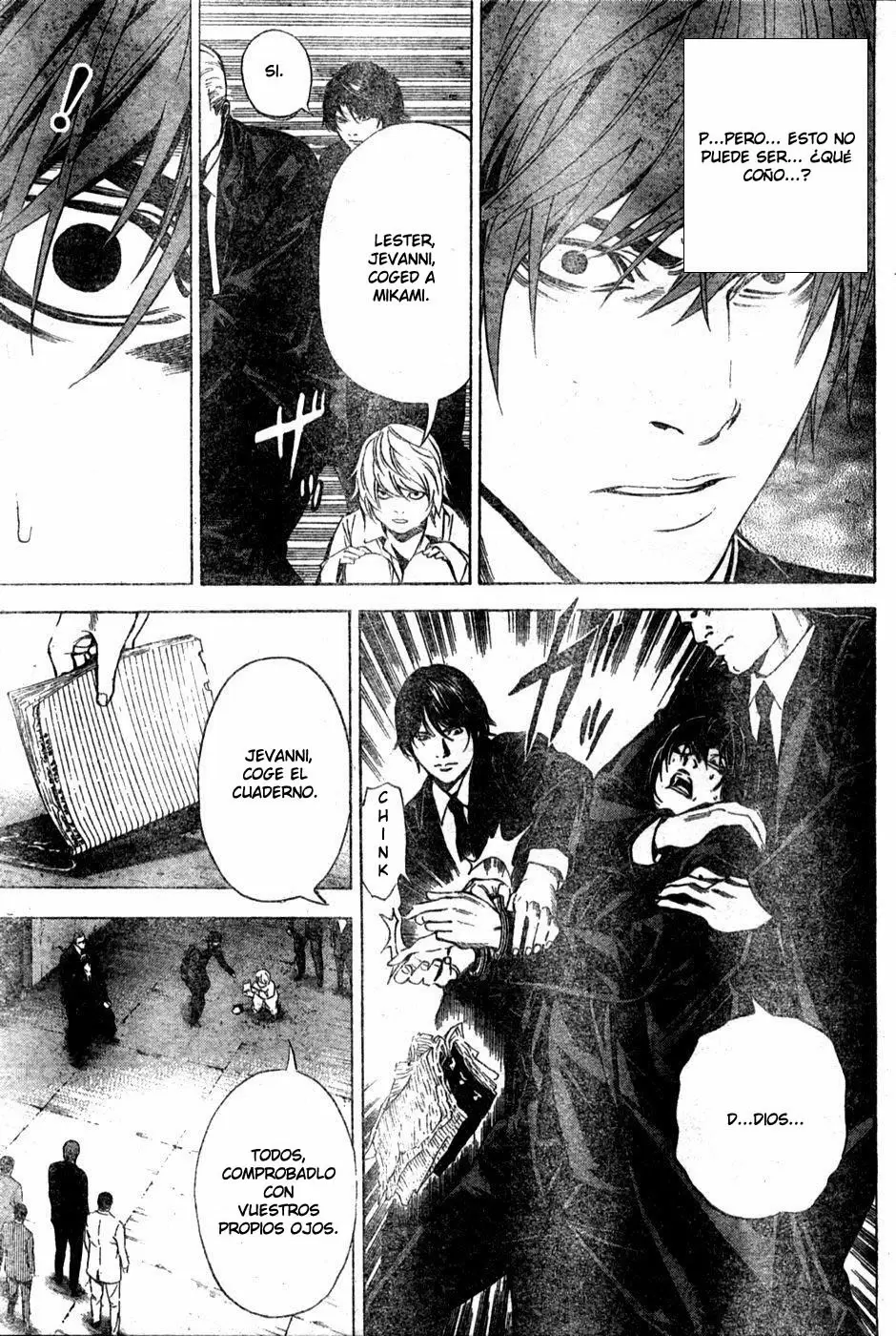 Death Note capítulo 103, página 7