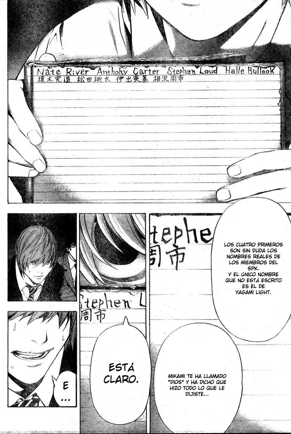 Death Note capítulo 103, página 8