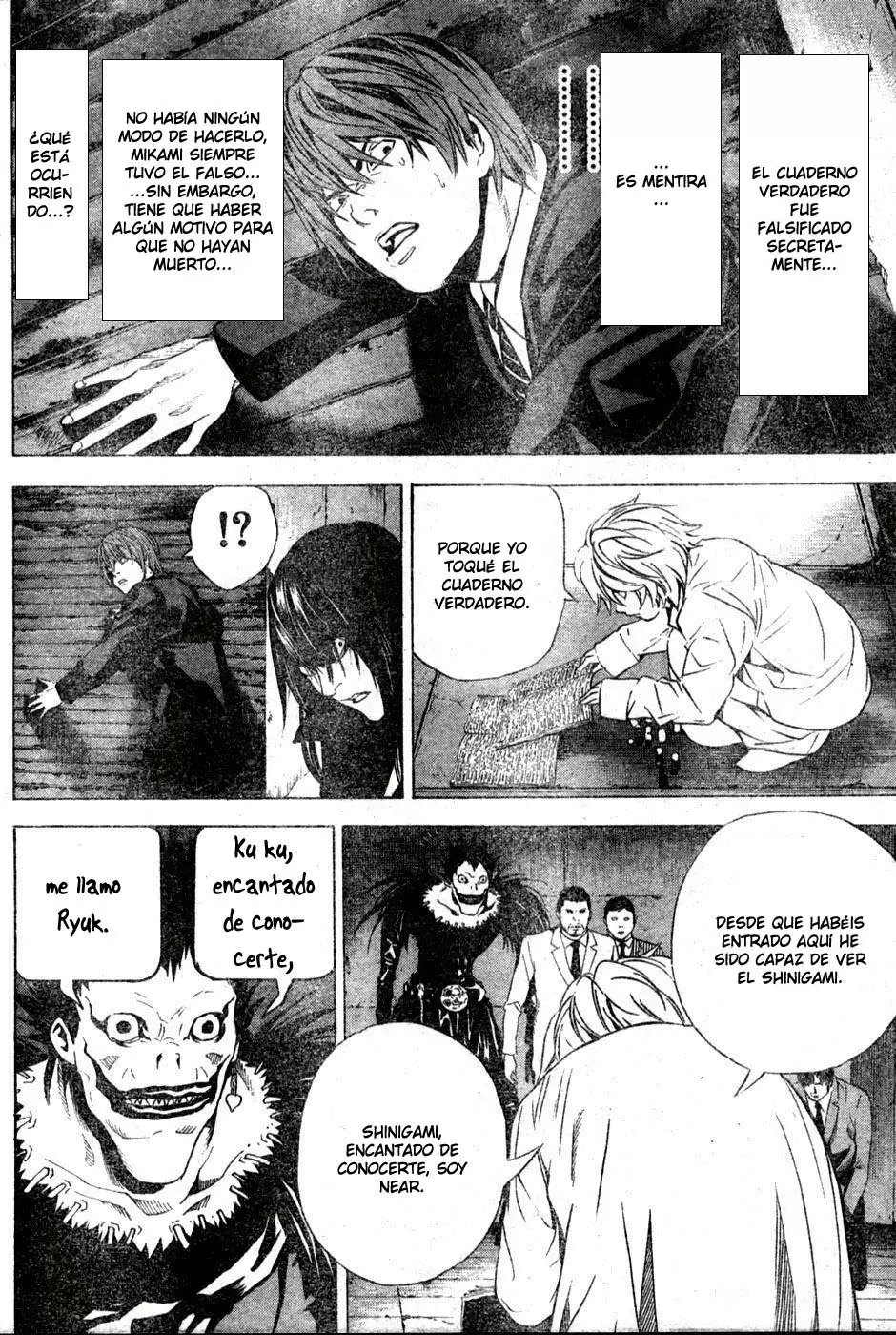 Death Note capítulo 103, página 16