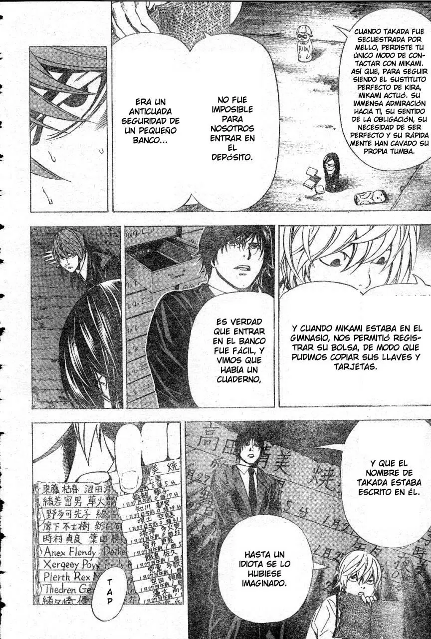 Death Note capítulo 104, página 6