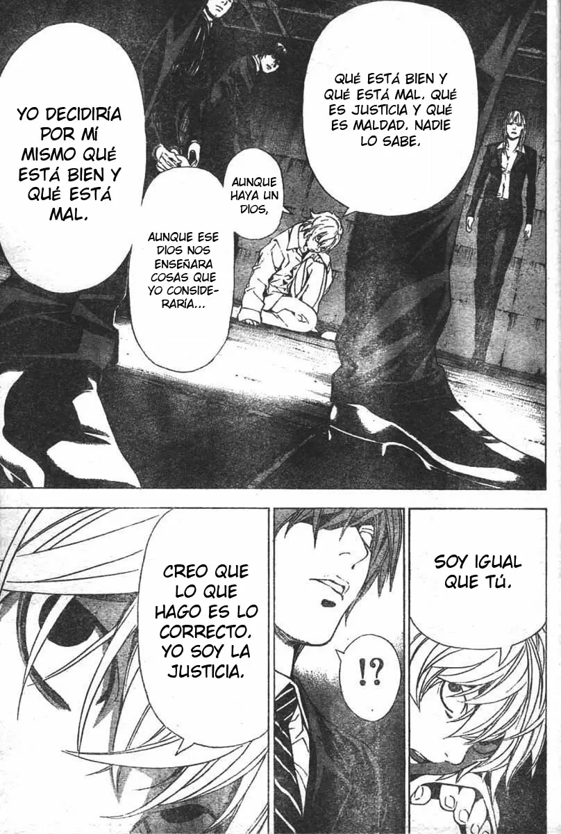 Death Note capítulo 105, página 17