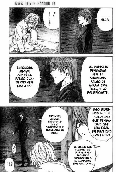 Death Note capítulo 106, página 3