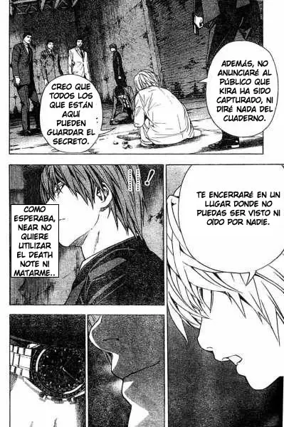 Death Note capítulo 106, página 6