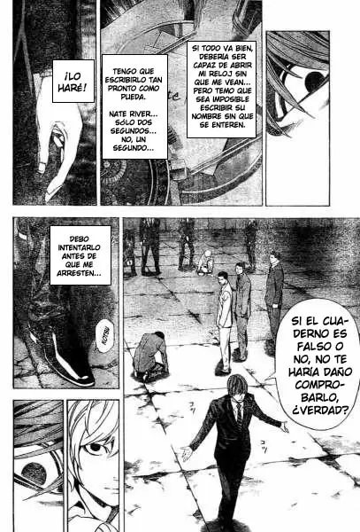 Death Note capítulo 106, página 8