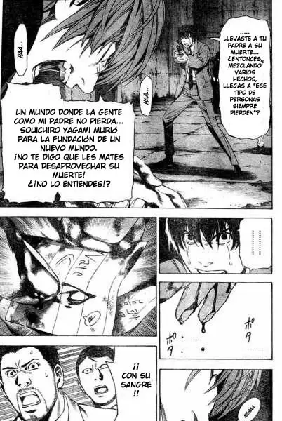 Death Note capítulo 106, página 13