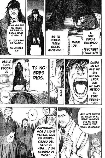 Death Note capítulo 106, página 17